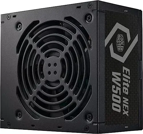 Cooler Master 500W Elite Nex W500 ATX 80 PLUS White Preto