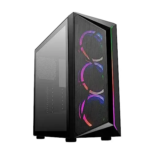 Cooler Master CMP 510 ATX Midi Tower Preto com Iluminação ARGB