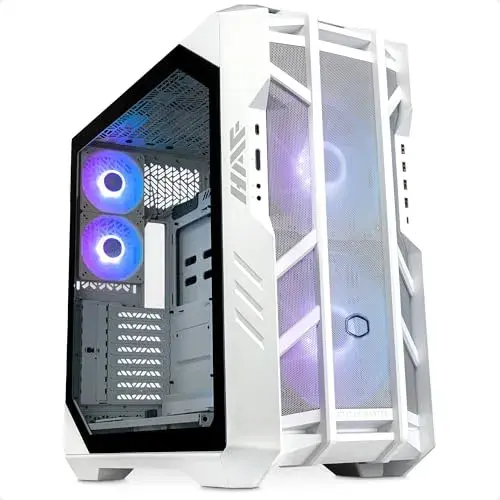 Cooler Master H700-WGNN-S00 Caixa de PC Full Tower Branco High Air Flow com vidro temperado