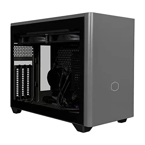 Cooler Master NR200P Max Caixa PC Mini-ITX 18,3L Preto, Ventilação avançada