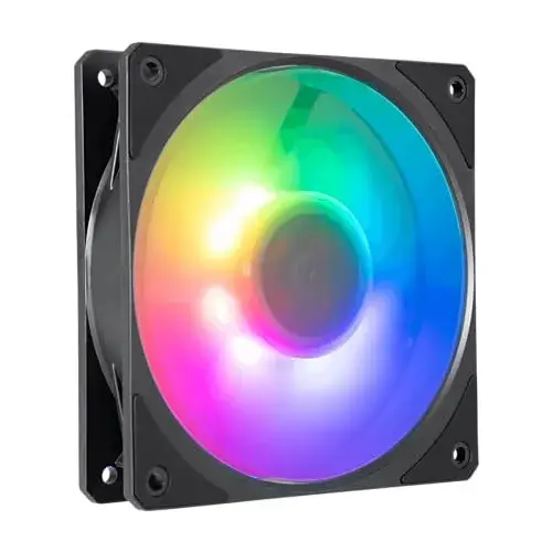 Cooler Master ventoinha para PC 120mm ARGB Preto Mobius 120P
