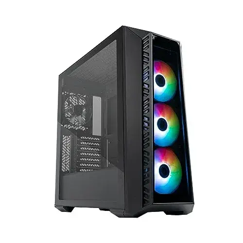 Cooler Master ventoinha para PC 120mm preto MasterBox 520