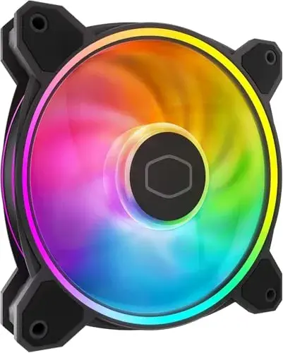 Cooler Master ventoinha para PC 120mm preto MasterFan MF120 Halo2