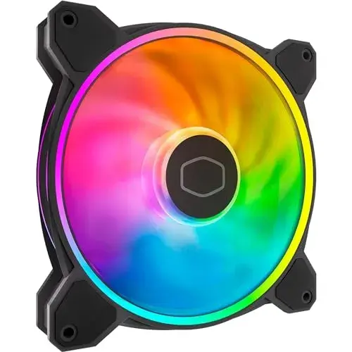 Cooler Master ventoinha para PC 140mm preto Masterfan MF140 Halo2
