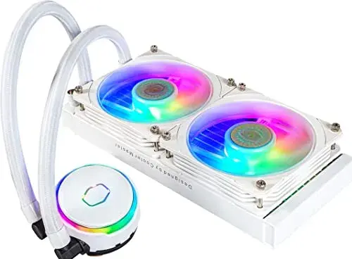 Cooler Master Water Cooling CPU MasterLiquid PL240 ARGB White Edition