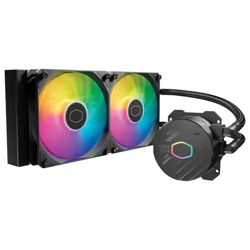 Cooler Master Water Cooling MasterLiquid 240L Core ARGB Preto