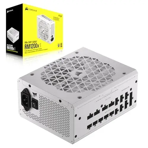 Corsair 1200W RM1200x SHIFT ATX 3.0 Branco