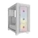 Corsair 3000D RGB AIRFLOW Midi Tower Branco Refrigeração Extrema com vidro temperado