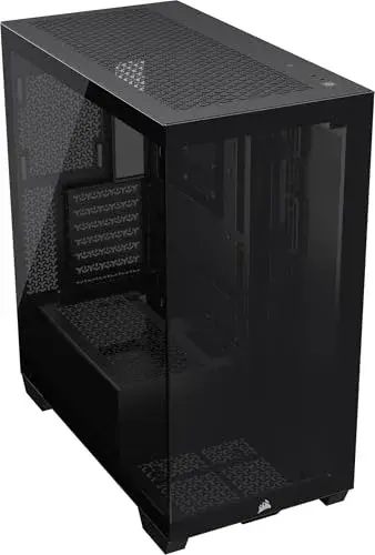 Corsair 3500X Semi Torre Vidro Temperado Preto com 7 ranhuras de expansão