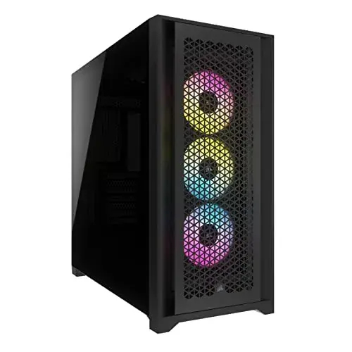 Corsair 5000D RGB Airflow PC Preto RTX 40+ Wi-Fi