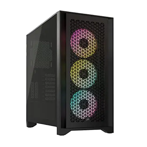 Corsair CC-9011240-WW Caixa de PC ATX RGB Preto Temperado 280/360mm