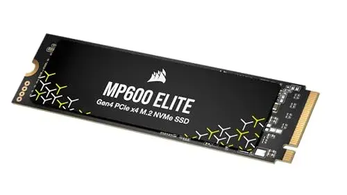 Corsair MP600 ELITE 2TB SSD PCIe Gen4 Preto