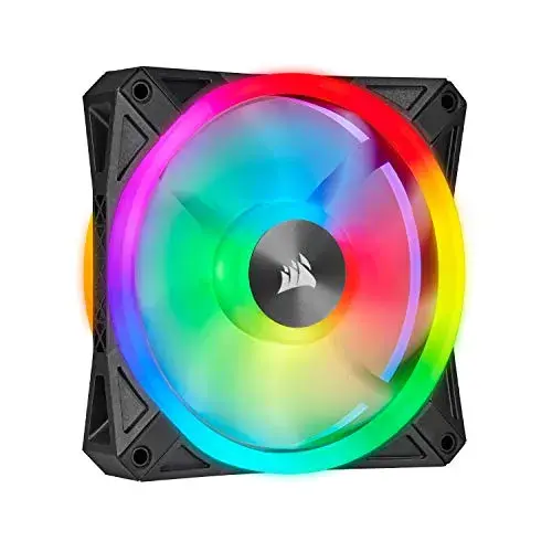 Corsair ventoinha para PC 120mm RGB Preto QL120