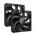 Corsair ventoinha para PC 14 cm preta iCUE LINK RX140