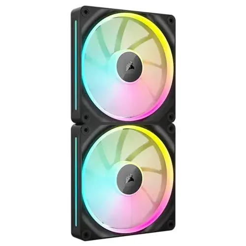 Corsair ventoinha para PC 14 cm preta PWM iCUE LINK LX140 RGB
