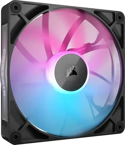 Corsair ventoinha para PC 14 cm preta RX140 RGB