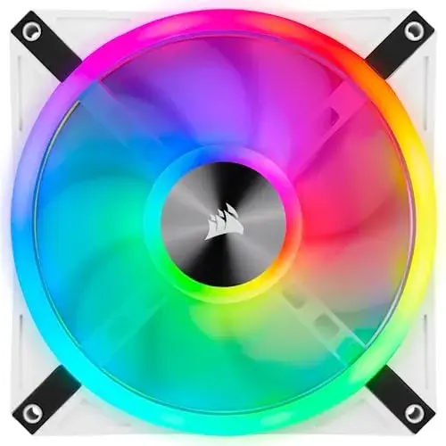 Corsair ventoinha para PC 140mm branco iCUE QL140 RGB