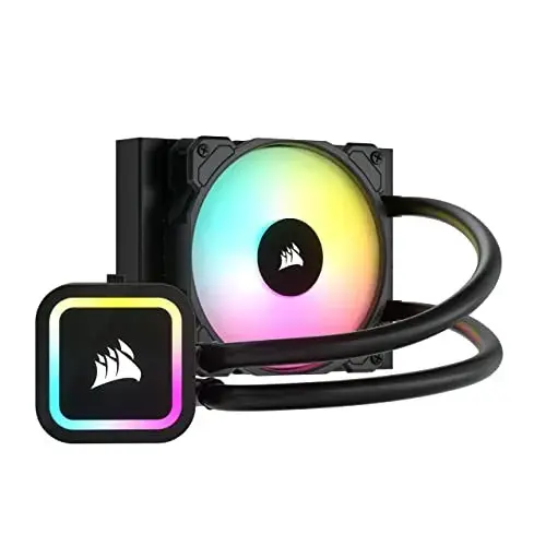 Corsair Water Cooling H60x Elite RGB Liquid Cooler 120mm Preto