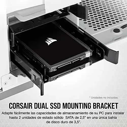 Corsair Dual SSD 2.5″ para 3.5″ Alumínio Preto