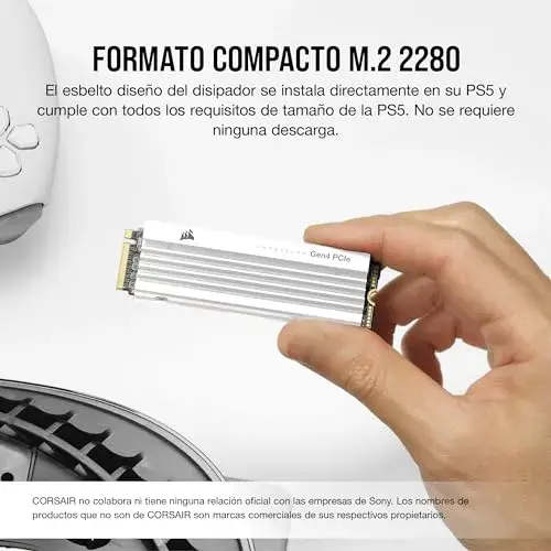 Corsair MP600 Pro LPX 1TB SSD PCIe 4.0 Branco