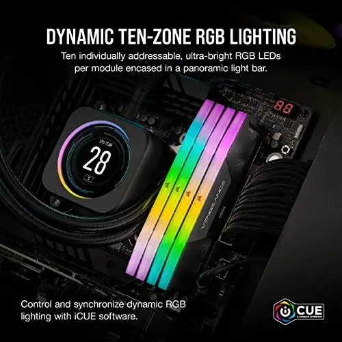 Corsair Vengeance RGB DDR5 96GB 5600MHz CL40