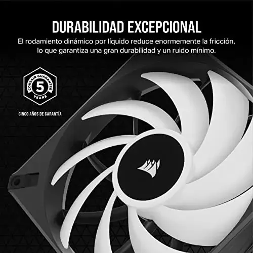 Corsair ventoinha para PC 140mm RGB Preto