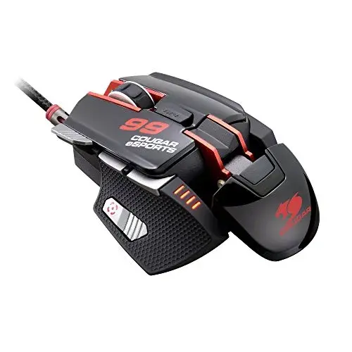 Cougar 700M Laser Gaming Mouse 8200 DPI USB Vermelho Iluminação