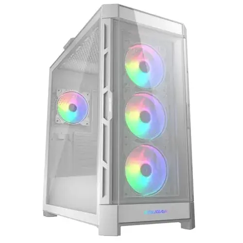Cougar DuoFace Pro RGB White Mid Tower Corsair