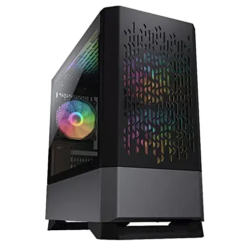 Cougar MG140 Air RGB Mini Tower PC Preto Refrigeração de alta performance