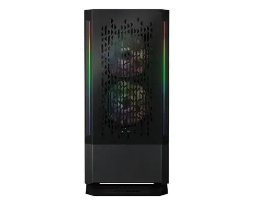 Cougar MX430 Air RGB Capa de meia torre Preto Ventilação ARGB