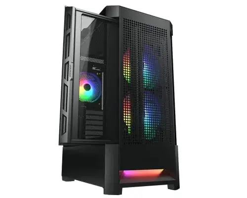 Cougar Airface Semi-Torre ATX Preto Com Ventilação RGB