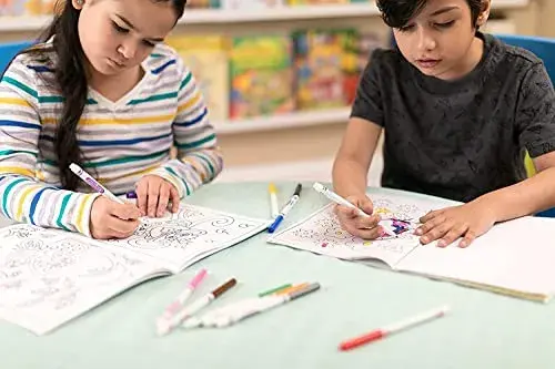 Crayola Canetas de Feltro Ponta Fina 12 Cores Brilhantes