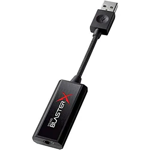 Creative SoundBlasterX G1 Amplificador de Auscultadores USB 7.1 canais com Scout Mode