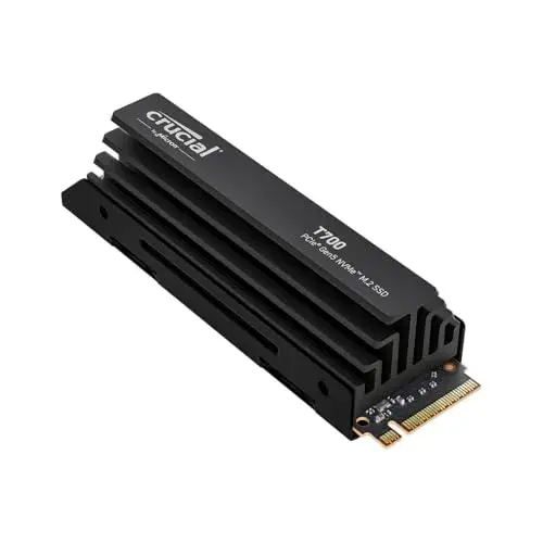 Crucial T700 1TB SSD PCIe Gen5 NVMe M.2