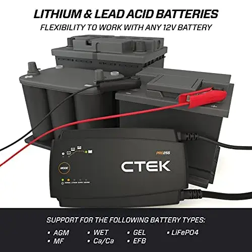 CTEK Carregador de Baterias 25A 12V