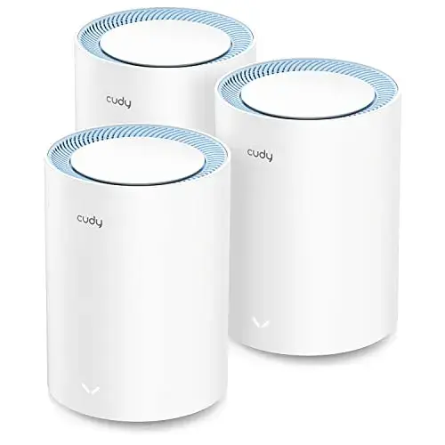 Cudy M1200 Sistema Mesh WiFi Velocidade AC1200 Branco
