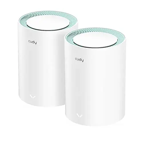 Cudy Sistema Mesh M1300 AC1200 Dual-Band WiFi 5 Mesh Preto