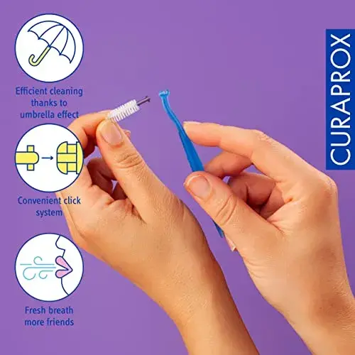 Curaprox Escovilha CPS 18 Ortho 2,0 mm 8,0 mm