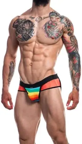Cut4men Jockstrap Rainbow XL