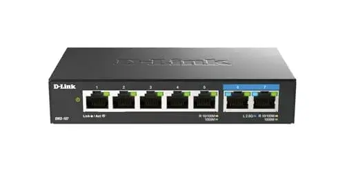 D-Link 7-Port Multigigabit Unmanaged 2,5 Gbps