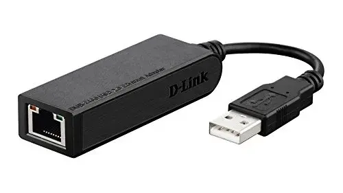 D-Link Adaptador Ethernet USB 100 Mbit/s IEEE 802.3, IEEE 802.3u Preto