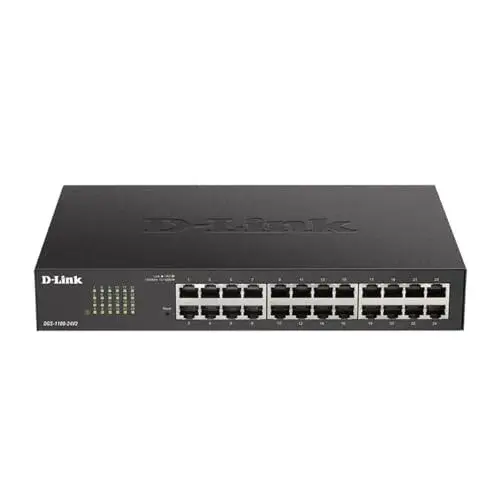 D-Link DGS-1100-24V2 Switch Gerenciado Gigabit 24 Portas Preto