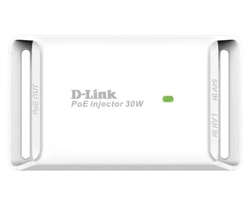 D-Link DPE-301GI Adaptador PoE Injector Gigabit Branco