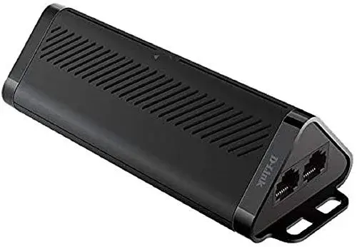 D-Link DPE-302GE Extensor PoE 2-Port GIGABIT Preto
