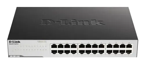 D-Link GO-SW-16G Switch Gigabit Ethernet 16 Portas Preto