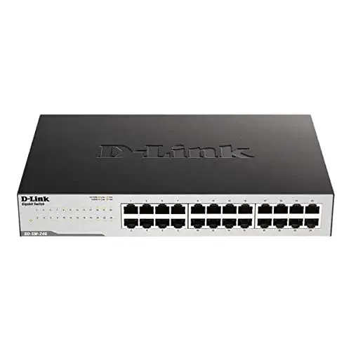 D-Link GO-SW-24G Switch Gigabit 24 Portas Preto