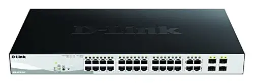 D-Link Switch 24-port Gigabit Poe+ Gerido Preto