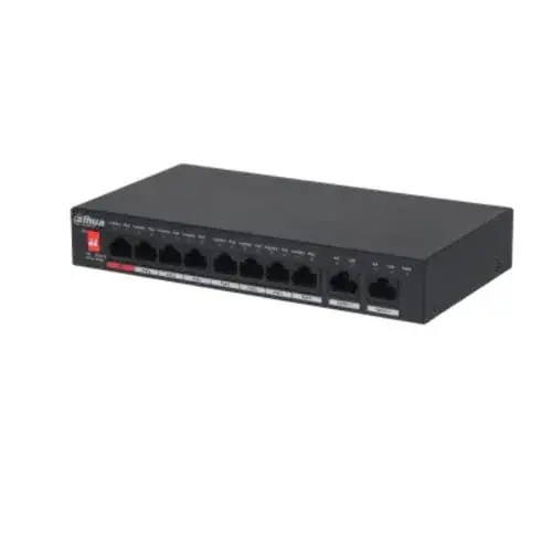 Dahua DH-PFS3010-8ET-96 Switch de Rede 10 Portas PoE
