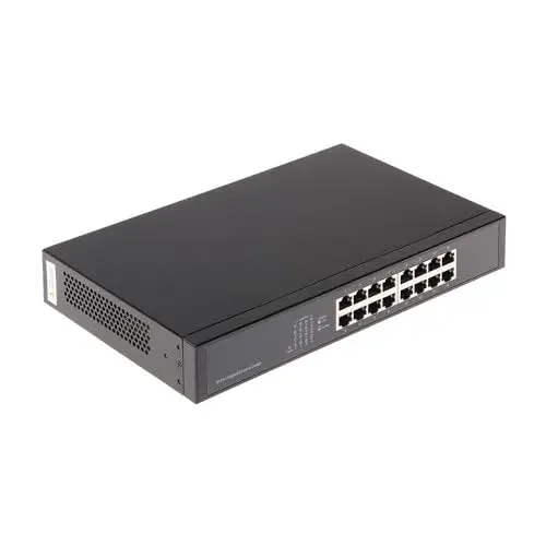 Dahua PFS3016-16GT Switch de Rede L2 10/1000Mbps 16 portas Preto