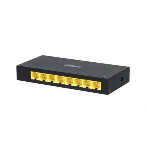 Dahua Switch de Rede Gigabit Ethernet 8 Portas